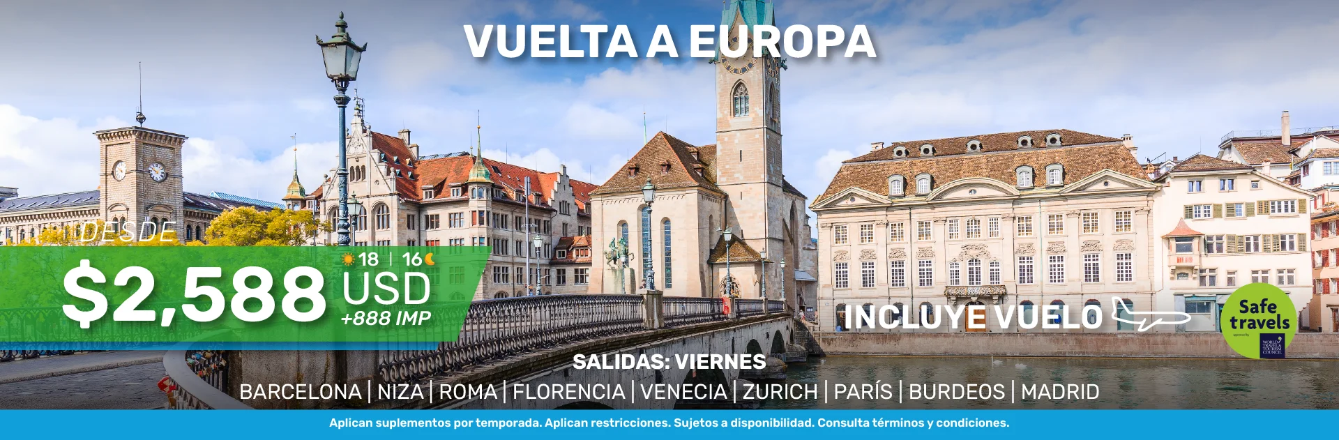 VUELTA A EUROPA 